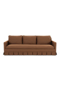 Hospitality furniture - Pleated Skirt Fabric Sofa - www.oroatrade.com