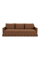 Hospitality furniture - Pleated Skirt Fabric Sofa - www.oroatrade.com