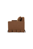 Hospitality furniture - Pleated Skirt Fabric Sofa - www.oroatrade.com
