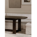 Beige L-Shaped Dining Banquette Slipcover S | Novi Living Fable