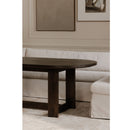 Beige U-Shaped Dining Banquette Slipcover S | Novi Living Fable