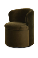 Upholstered Swivel Dining Chair | Novi Living Dane | Oroatrade.com