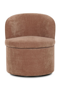 Upholstered Swivel Dining Chair | Novi Living Dane | Oroatrade.com