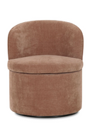 Upholstered Swivel Dining Chair | Novi Living Dane | Oroatrade.com