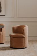 Upholstered Swivel Dining Chair | Novi Living Dane | Oroatrade.com