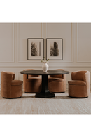 Upholstered Swivel Dining Chair | Novi Living Dane | Oroatrade.com