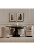 Upholstered Swivel Dining Chair | Novi Living Dane | Oroatrade.com