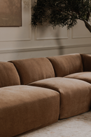 Brown Modular Sofa | Novi Living Isla | Oroatrade.com