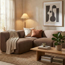Hospitality furniture - Brown Modular Sofa - www.oroatrade.com