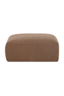 Brown Slipcover Ottoman | Novi Living Isla | Oroatrade.com