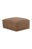 Brown Slipcover Ottoman | Novi Living Isla | Oroatrade.com