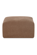 Brown Slipcover Ottoman | Novi Living Isla | Oroatrade.com