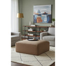 Brown Slipcover Ottoman | Novi Living Isla