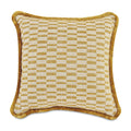 Geometric Print Fringed Cushion | Novi Living Leone