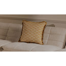 Geometric Print Fringed Cushion | Novi Living Leone