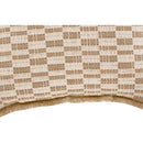 Geometric Print Fringed Cushion | Novi Living Leone