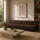 2-Piece Wave Modular Sofa | Novi Living Naomi