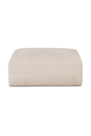 Chenille Square Ottoman | Novi Living Matina | Oroa.com