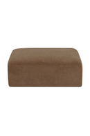 Chenille Square Ottoman | Novi Living Matina | Oroa.com