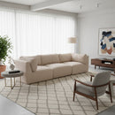 Hospitality furniture - Chenille 3-Seater Sofa - www.oroatrade.com