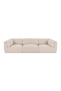 Chenille 3-Seater Sofa | Novi Living Matina | Oroatrade.com
