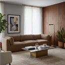 Hospitality furniture - Chenille 3-Seater Sofa - www.oroatrade.com