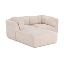 Hospitality furniture - Chenille Sectional Corner Sofa - www.oroatrade.com
