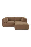 Chenille Sectional Corner Sofa | Novi Living Matina | Oroatrade.com