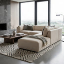 Hospitality furniture - Chenille Modular Sofa - www.oroatrade.com