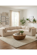Chenille L-Shaped Modular Sofa | Novi Living Matina | Oroatrade.com