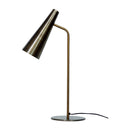 Brass Conical Table Lamp | Novi Living Trumpet