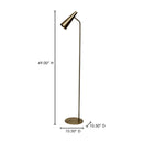 Conical Iron Floor Lamp | Novi Living Trumpet