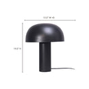 Black Dome Table Lamp | Novi Living Nanu