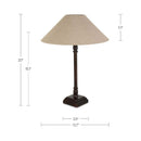 Linen Shade Table Lamp | Novi Living Mayfair