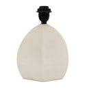 White Round Base Table Lamp | Novi Living Keeley