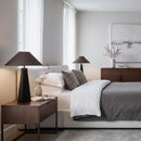 Aged Black Table Lamp | Novi Living Dorsey