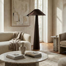 Hospitality furniture - Brown Cotton Floor Lamp - www.oroatrade.com