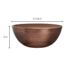 Hospitality furniture - Metallic Round Coffee Table - www.oroatrade.com