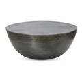 Hospitality furniture - Metallic Round Coffee Table - www.oroatrade.com