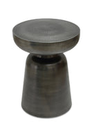 Hospitality furniture - Antique Nickel Accent Table - www.oroatrade.com