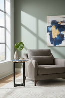 Hospitality furniture - Blue Agate Stone Accent Table - www.oroatrade.com