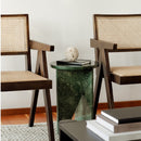 Hospitality furniture - Round Marble Modern Accent Table - www.oroatrade.com