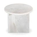 Hospitality furniture - Round Marble Modern Accent Table - www.oroatrade.com