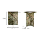 Hospitality furniture - Marble Square Accent Table - www.oroatrade.com