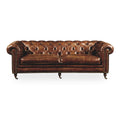 Modern European furniture - Tufted Chesterfield Leather Sofa - www.oroa.com