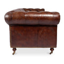 Modern European furniture - Tufted Chesterfield Leather Sofa - www.oroa.com