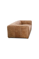 Hospitality furniture - Brown Leather Sofa - www.oroatrade.com