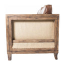 Brown Leather Rustic Sofa | Novi Living Darlington