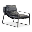 Hospitality furniture - Leather Modern Classic Accent Chair - www.oroatrade.com