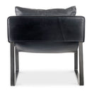 Hospitality furniture - Leather Modern Classic Accent Chair - www.oroatrade.com